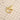 1995 D-ring buckle One pair - Small（Two pieces ） / Gold - hardware