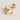 Flat Screw - 4mm-1pcs / gold - hardware