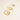 Round Roller Buckle - 12mm(one piece) / gold - hardware