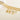 9mm Width Egg Shape Oval Chain - Chain set / Gold - hardware