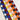 Colored webbing 25 mm wide - webbing
