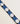 Colored webbing 25 mm wide - Black and White/100cm - webbing