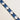 Colored webbing 25 mm wide - Black and White/100cm - webbing