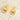 D-Ring Buckle Metal Bag Strap Connector Slide Clip One Pair - Gold(Two pieces) - hardware
