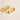 Dulles Briefcase Handle Holder-Pair - Gold-2pieces / large - hardware