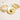 Hasp Lock With Two Handle Holders - Gold / Include Two Handle Holders - hardware