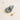 Large Abalone Shell Lock - Gold / Blue - hardware