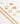 No.202 6mm cross leather chain - gold / Chain set - hardware