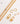 No202. 7.8mm cross leather chain-2 - gold / Chain set - hardware