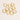 O-Ring And Connect Ring - gold / 1pcs - hardware