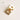 Square gap twist lock - gold - hardware