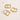 Zinc Alloy Square Conjoined D Shape Ring - 12mm / Gold - hardware